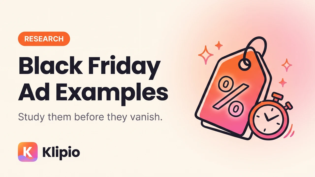 Black Friday Facebook Ad Examples to Study Now
