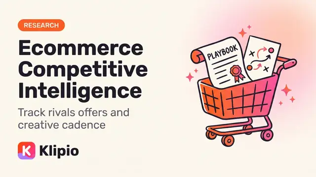 Competitive Intelligence for Ecommerce: A Playbook