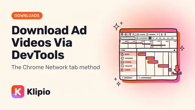 How to Download an Ad Library Video With DevTools
