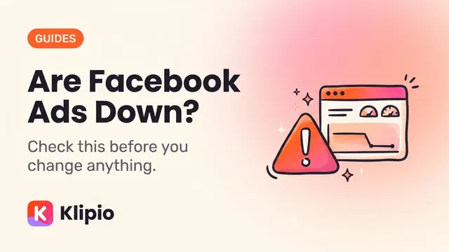 Is There a Problem With Facebook Ads Right Now?