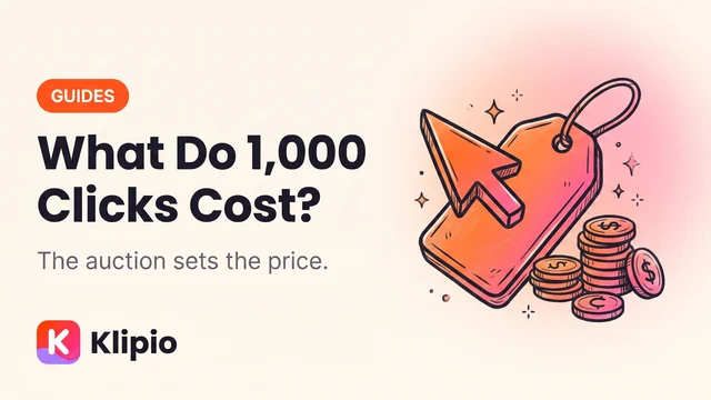 How Much Do 1,000 Clicks Cost on Facebook?