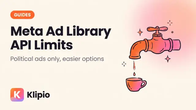 Meta Ad Library API: What You Get, Limits, Easier Options