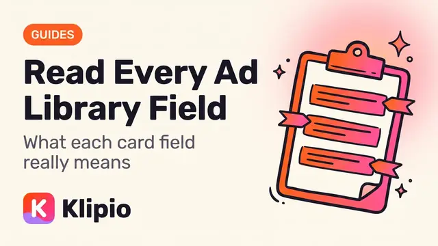 How to Read Facebook Ad Library Results (Every Field)