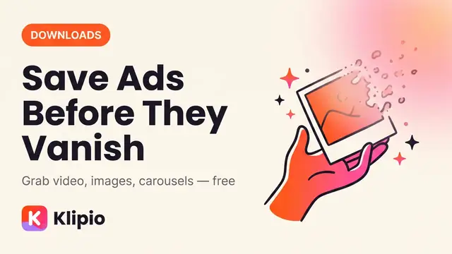 Save Facebook Ads for Inspiration Before They Vanish