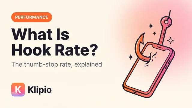 What Is Hook Rate (Thumb-Stop Rate) in Meta Ads?