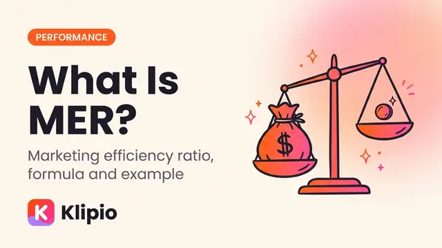 What Is MER (Marketing Efficiency Ratio)? Formula + Example