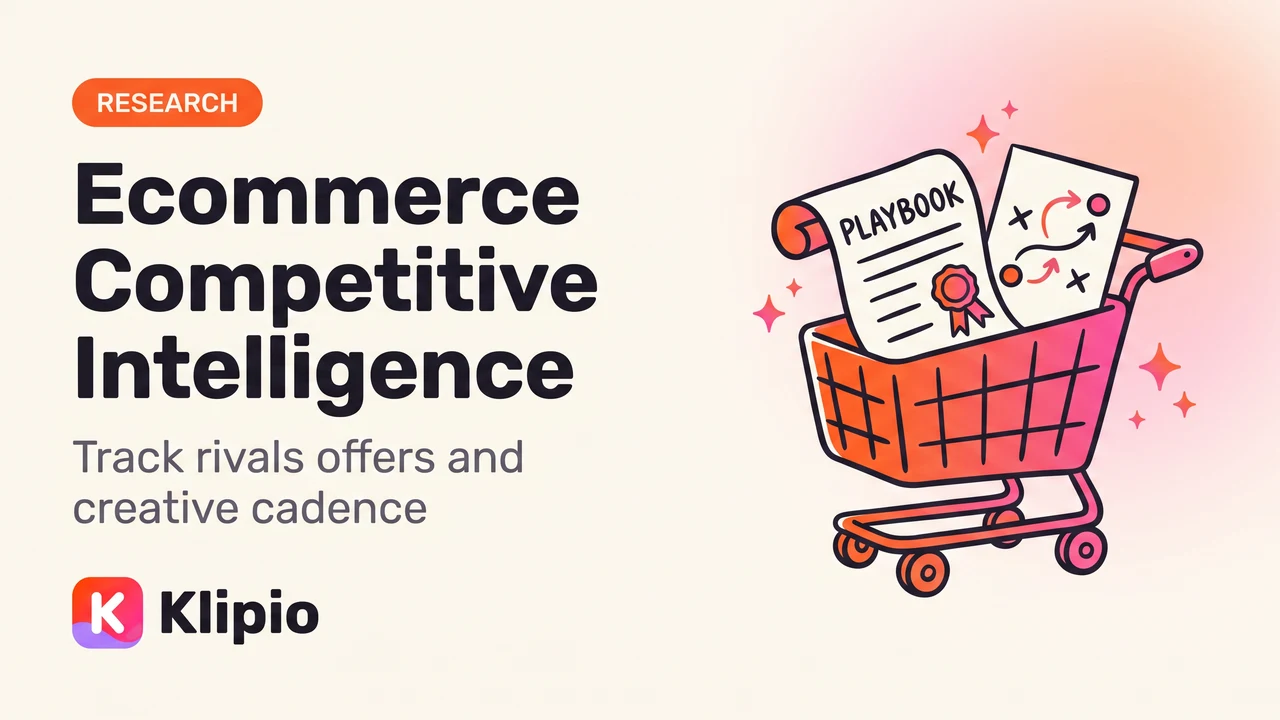 Competitive Intelligence for Ecommerce: A Playbook