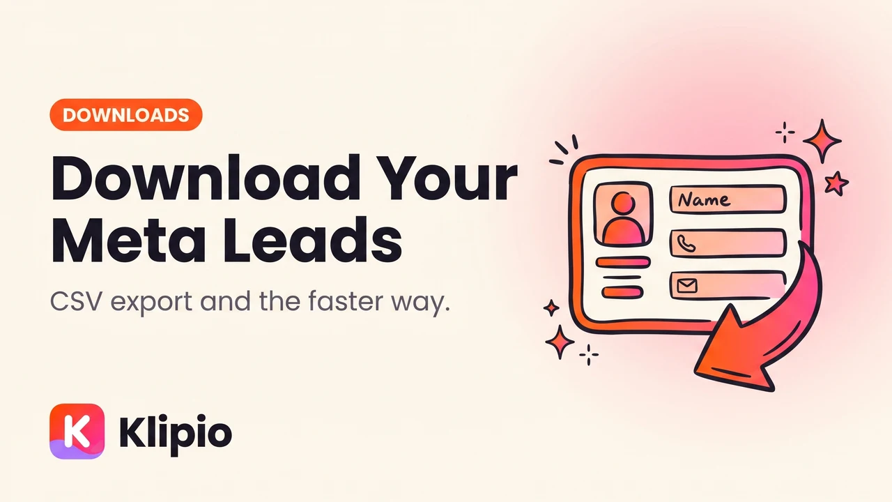 How to Download Leads From Facebook Lead Ads