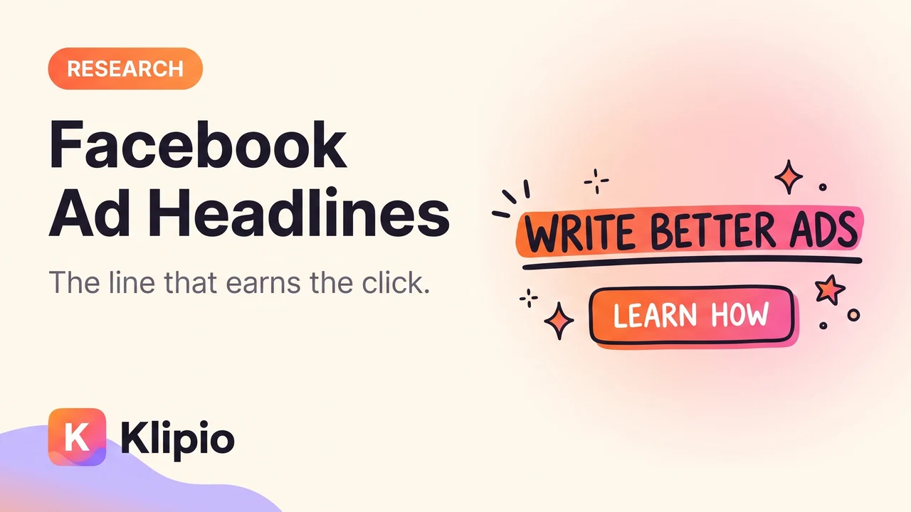 Facebook Ad Headlines That Work, With Examples
