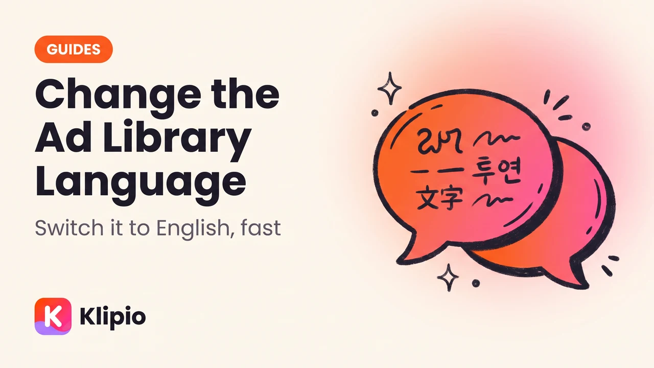 How to Change the Language in the Facebook Ad Library