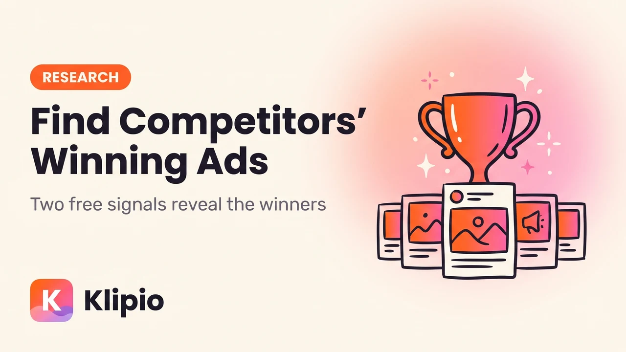 How to Find Competitor Winning Ads (Not Just Any Ad)