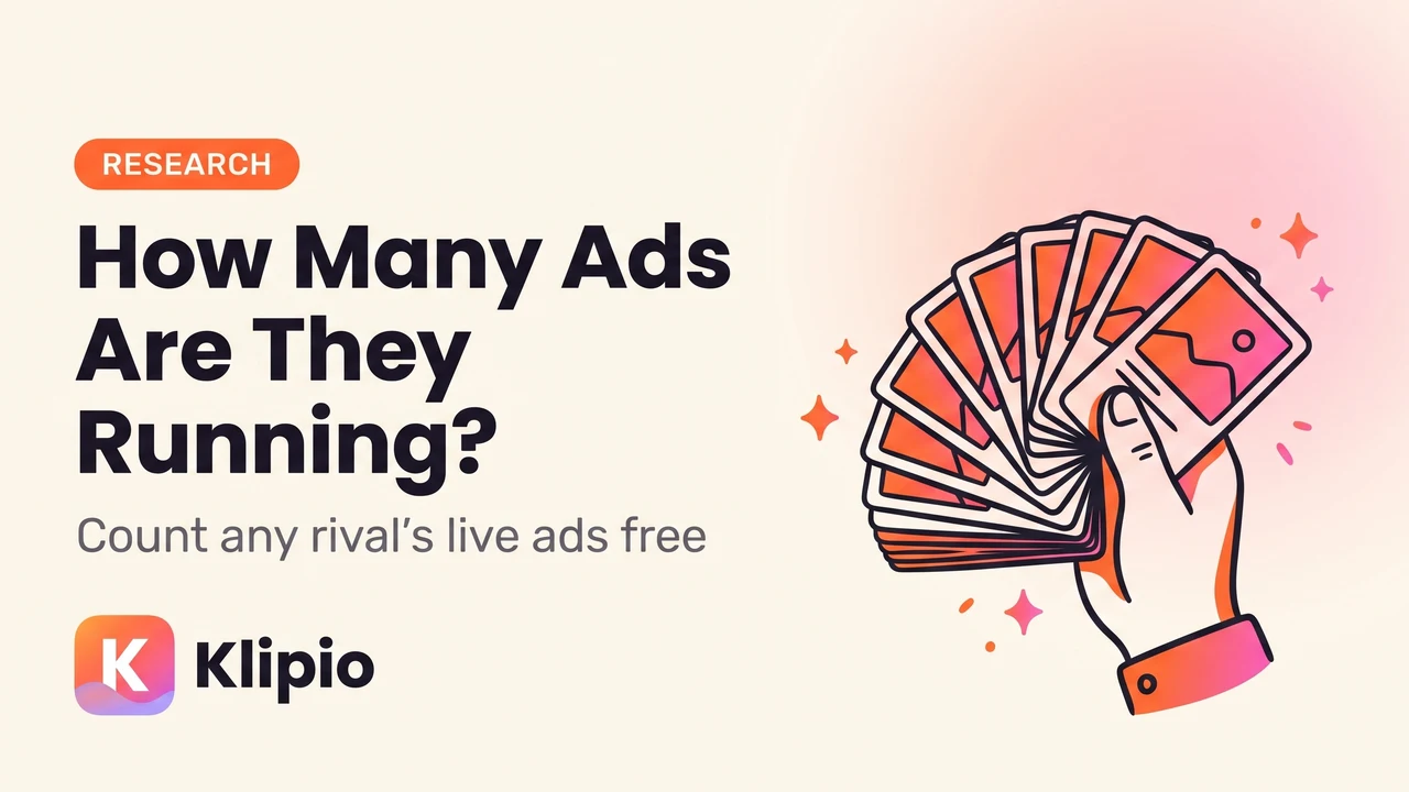 How Many Ads Is a Competitor Running? Free Way to Check