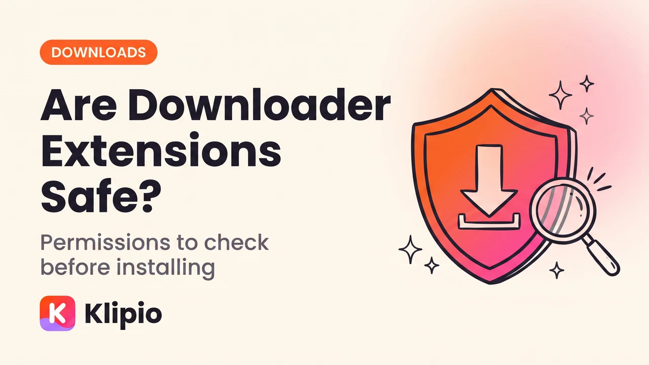 Are Ad Library Downloader Extensions Safe?