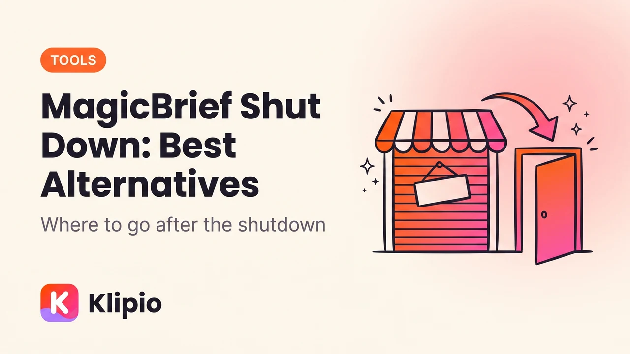MagicBrief Shut Down: The Best Alternatives in 2026
